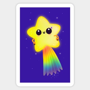 Shooting star Sticker